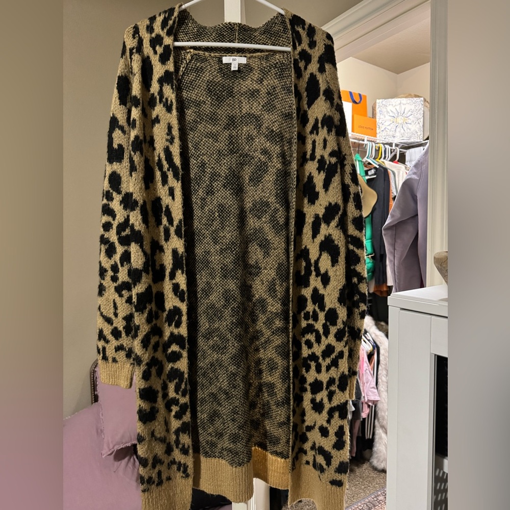 Leopard cardigan